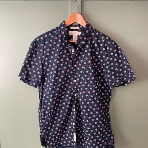 H&M Blue Turtle Men's Shirt